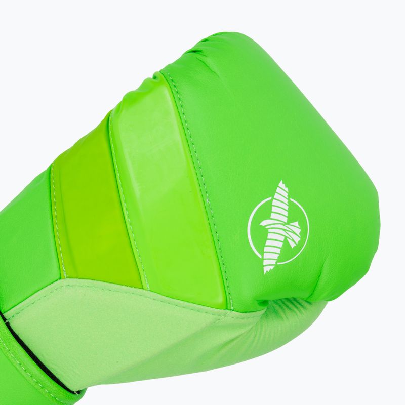 Hayabusa T3 Neon neonzöld bokszkesztyűk 5