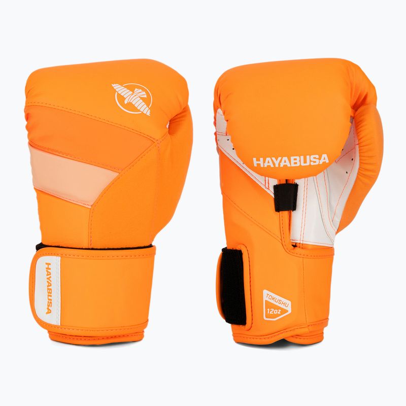 Hayabusa T3 Neon neon narancssárga bokszkesztyű