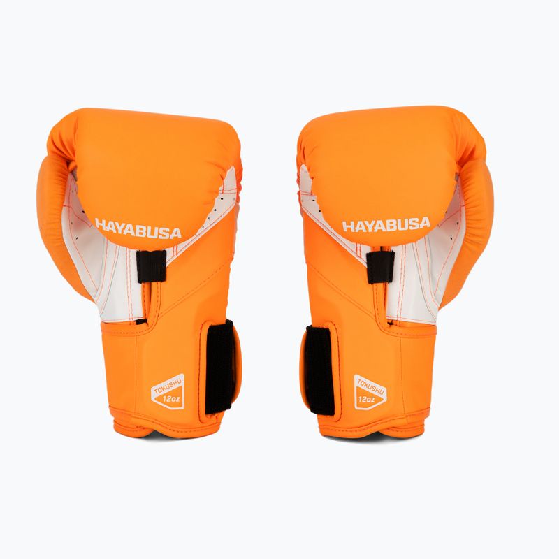 Hayabusa T3 Neon neon narancssárga bokszkesztyű 3