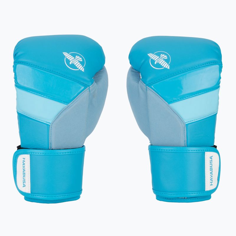 Hayabusa T3 Neon neon kék bokszkesztyű 2