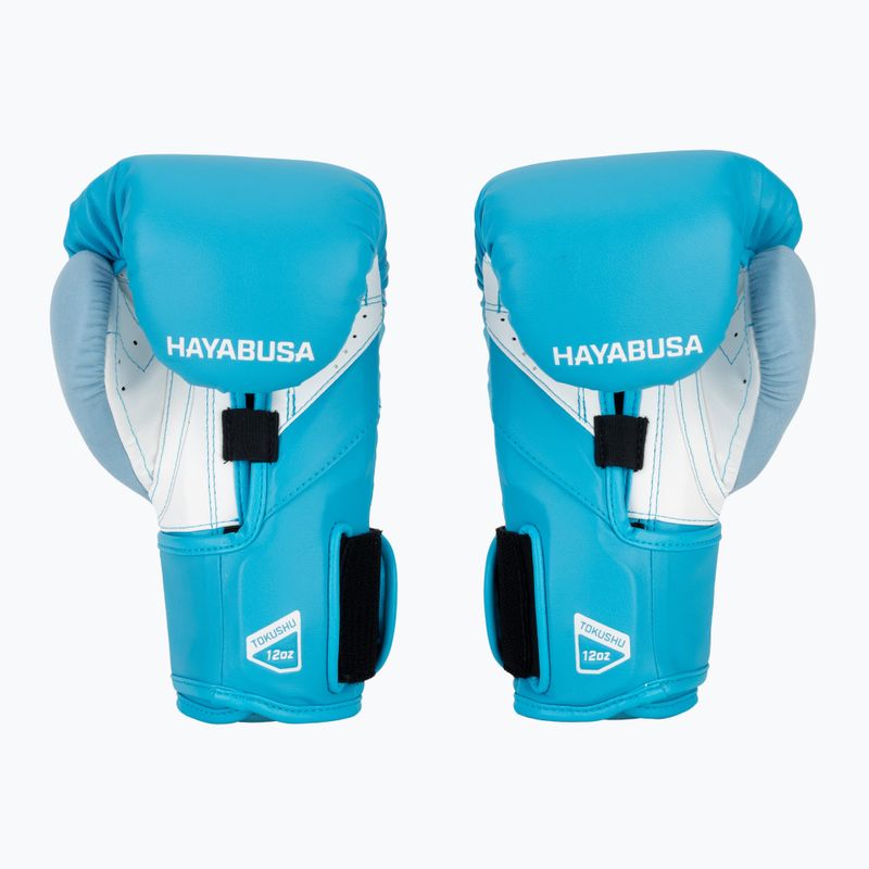 Hayabusa T3 Neon neon kék bokszkesztyű 3
