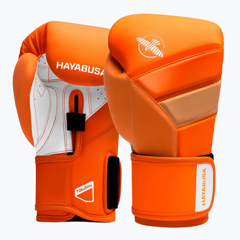Hayabusa T3 Neon neon narancssárga bokszkesztyű