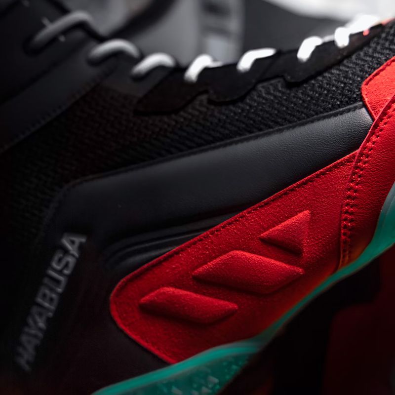 Hayabusa Talon Boxing férfi bokszcipő fekete/piros 13