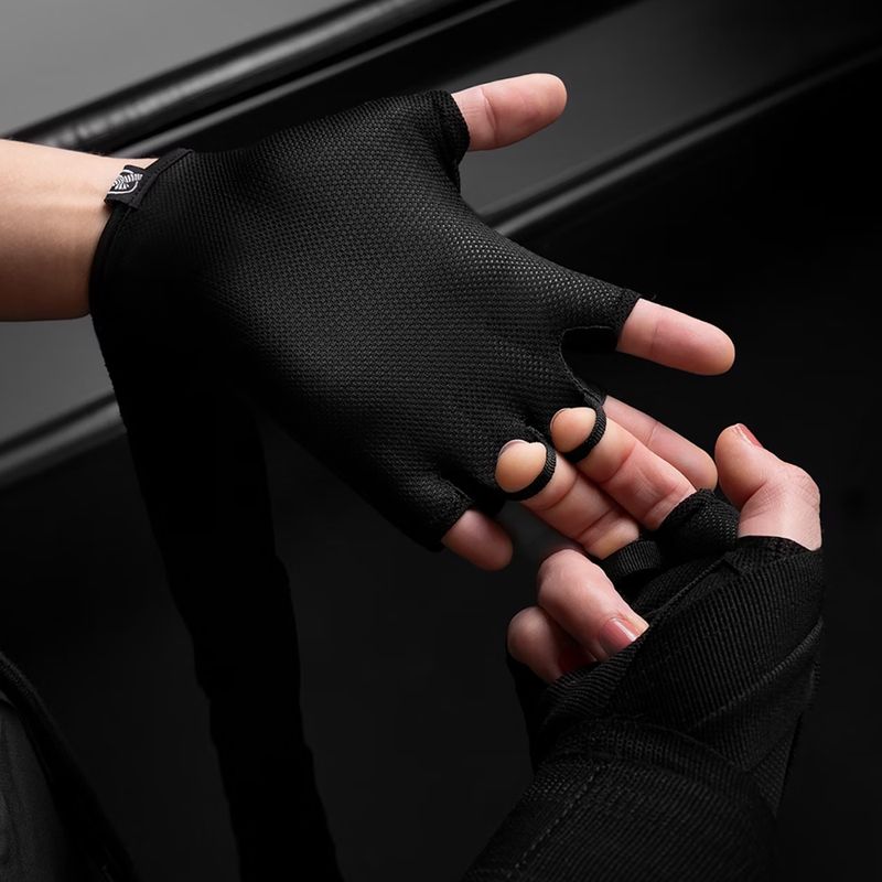 Hayabusa Elite Quick Wraps grappling kesztyű fekete 5