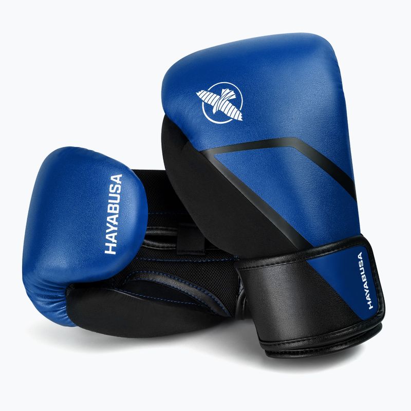 Boxkesztyű Hayabusa E1 Boxing blue/black 7