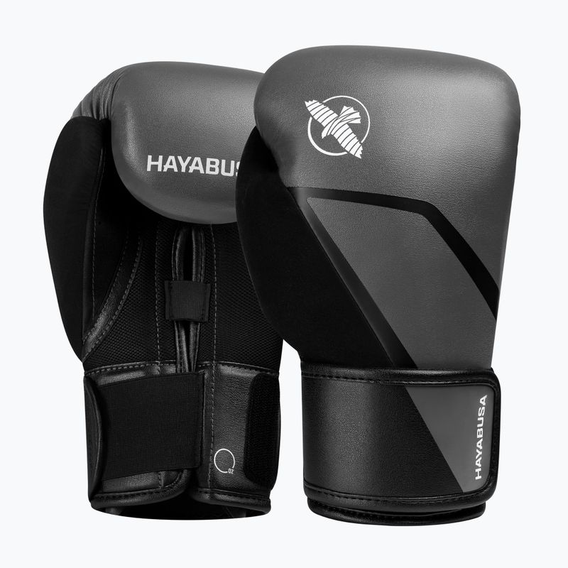 Bokszkesztyűk Hayabusa E1 Boxing grey/black 2