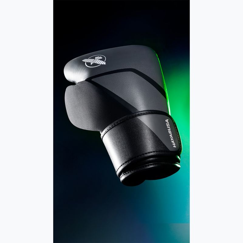 Bokszkesztyűk Hayabusa E1 Boxing grey/black 11