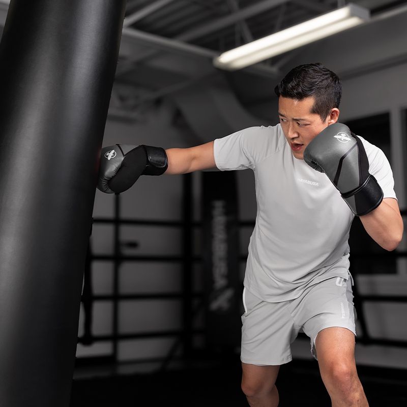 Bokszkesztyűk Hayabusa E1 Boxing grey/black 15