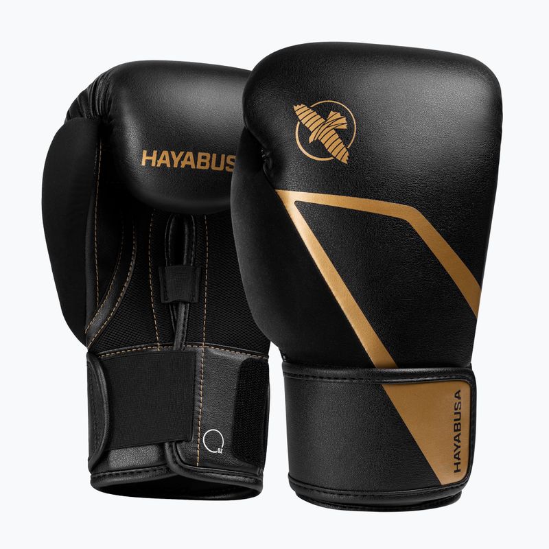 Bokszkesztyűk Hayabusa E1 Boxing black/gold 2