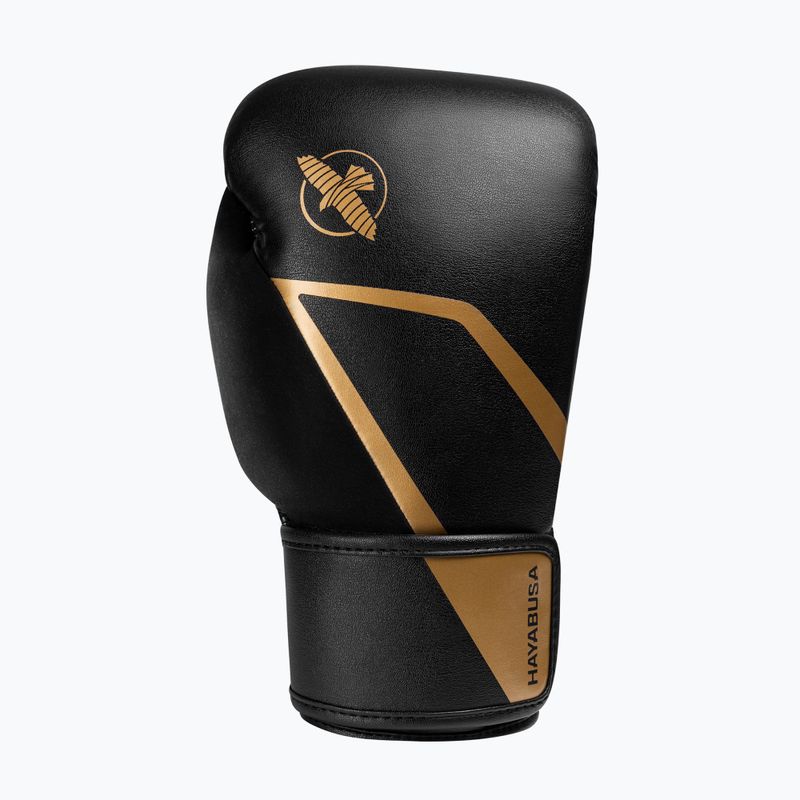 Bokszkesztyűk Hayabusa E1 Boxing black/gold 3