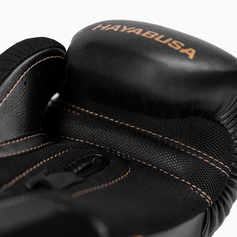 Bokszkesztyűk Hayabusa E1 Boxing black/gold 7