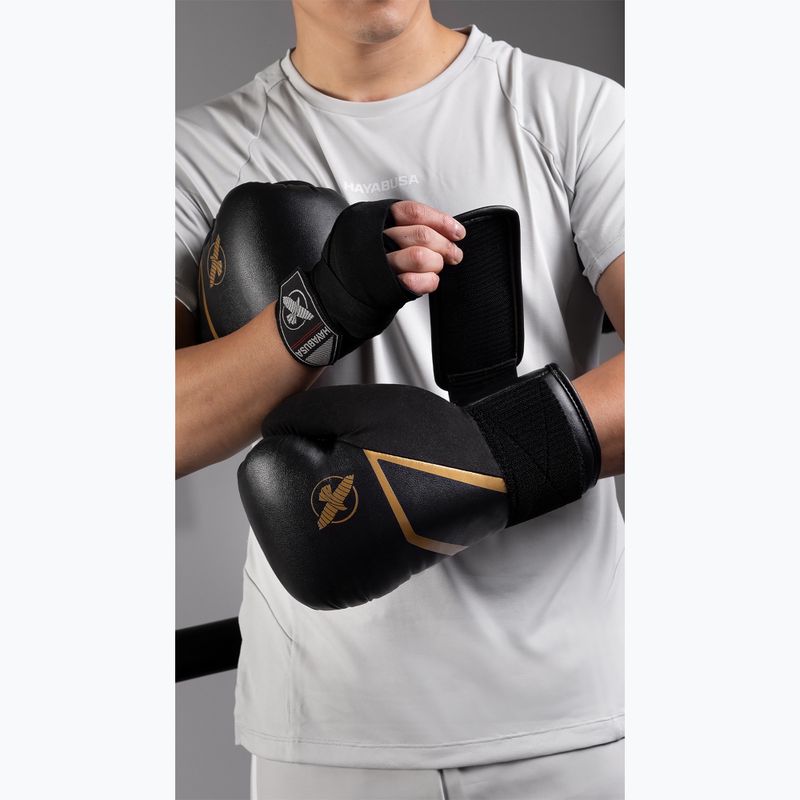 Bokszkesztyűk Hayabusa E1 Boxing black/gold 11