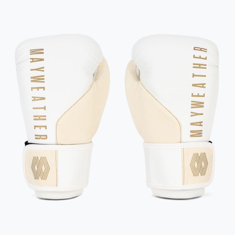 Hayabusa Mayweather Champ fehér/arany bokszkesztyű 2
