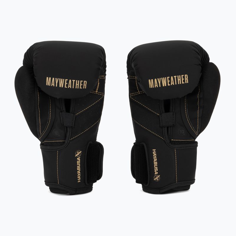 Hayabusa Mayweather Champ fekete/arany bokszkesztyű 3