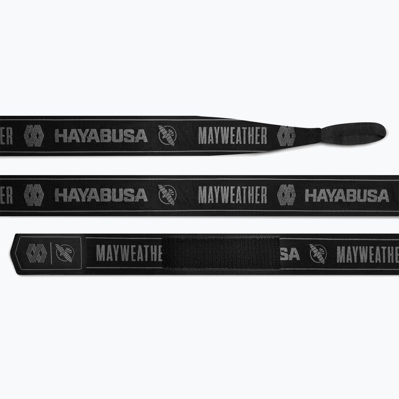 Boksz kézbandázs Hayabusa Mayweather Stretch Hand Wraps 450 g black 3