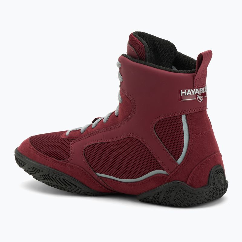 Férfi boxcipő Hayabusa Pro Boxing garnet/grey 3