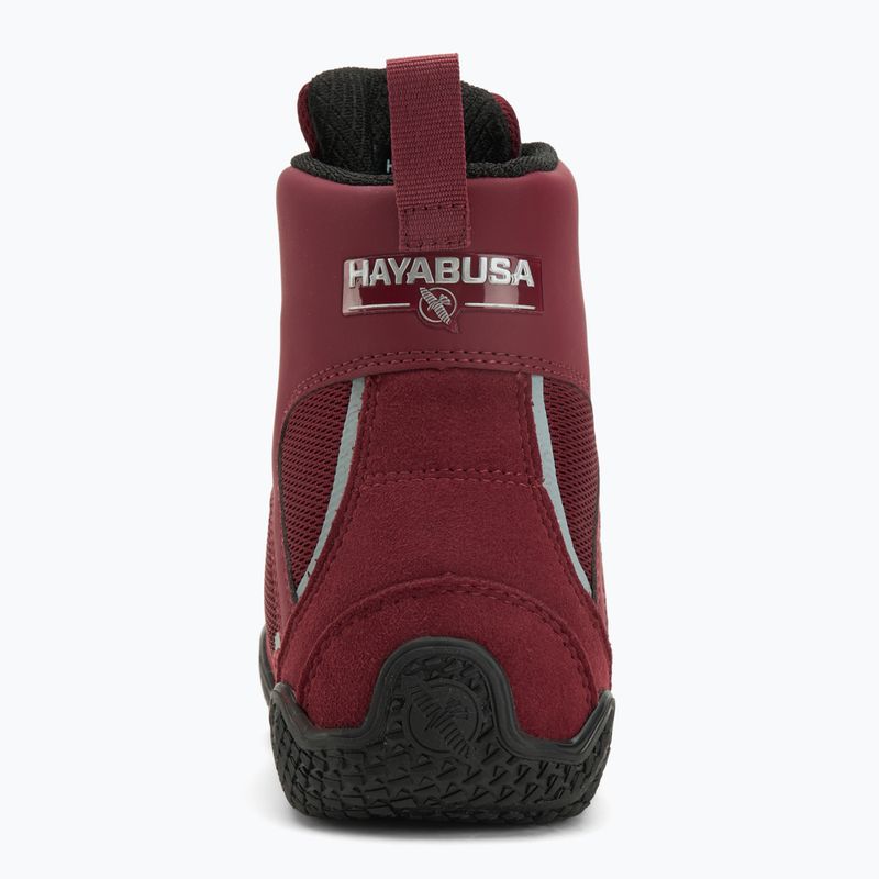 Férfi boxcipő Hayabusa Pro Boxing garnet/grey 6