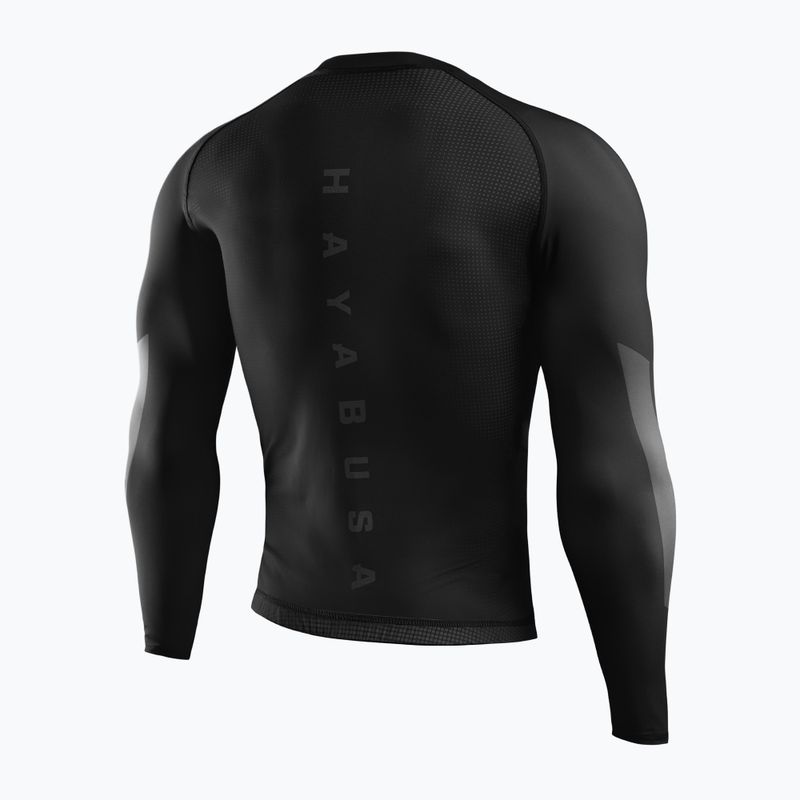 Férfi hosszú ujjú rashguard Hayabusa Core Rash Guard black 2
