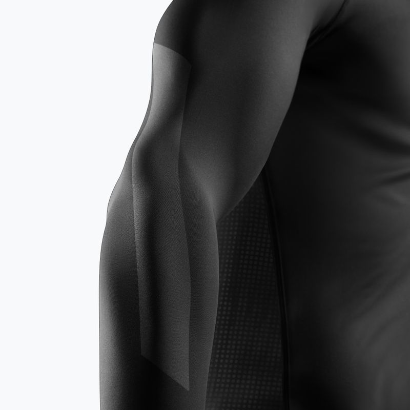 Férfi hosszú ujjú rashguard Hayabusa Core Rash Guard black 5
