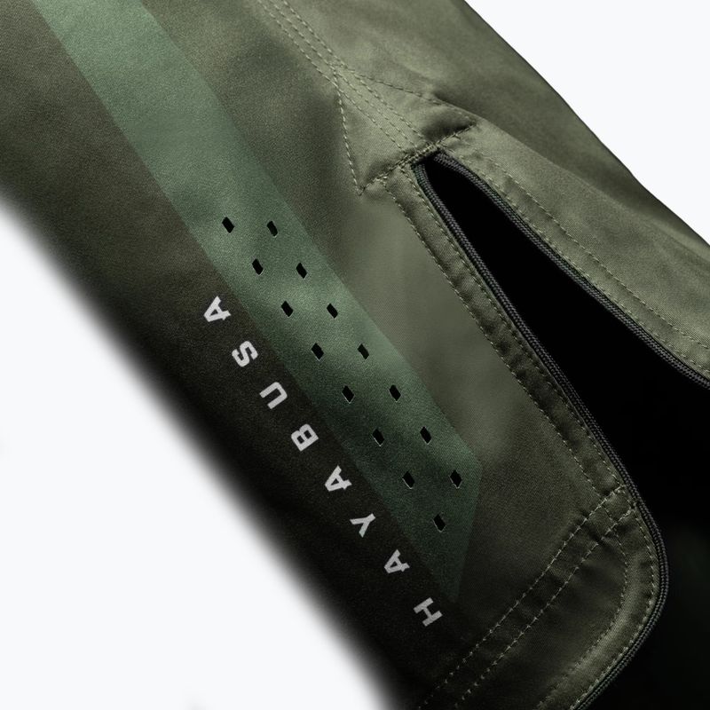 Férfi edző rövidnadrág Hayabusa Apex Fight 3/4 green 3