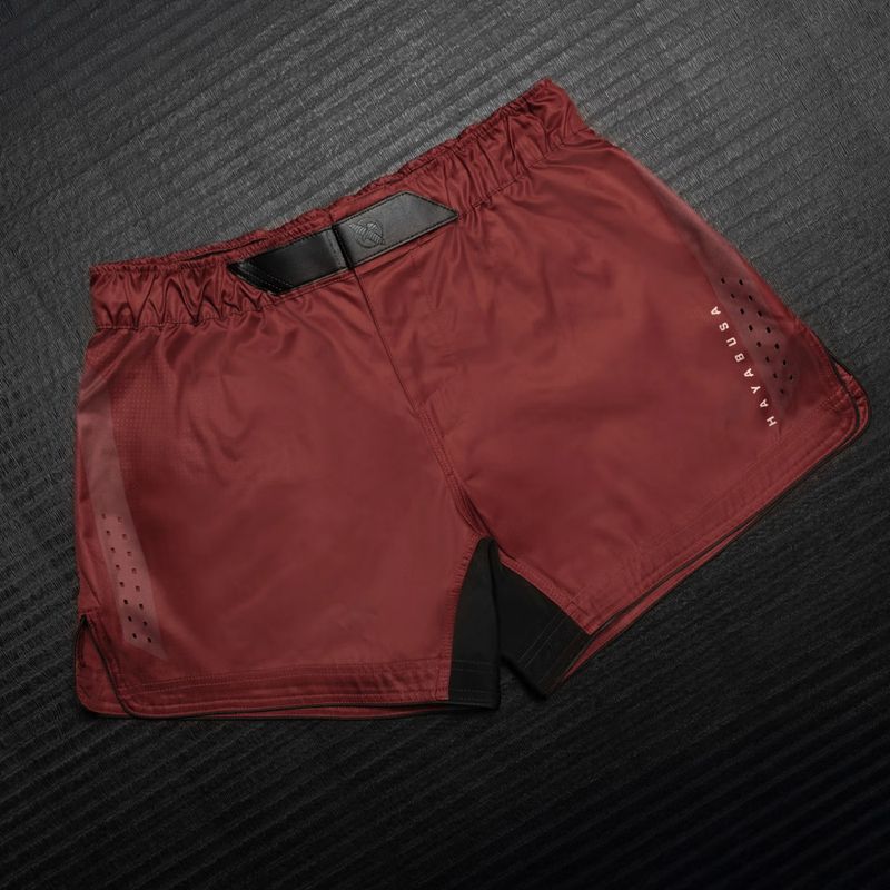 Férfi edző rövidnadrág Hayabusa Core Fight Mid red 3