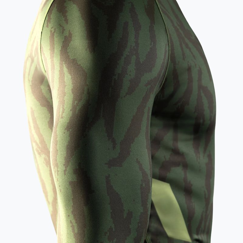 Férfi hosszú ujjú rashguard Hayabusa Apex Rash Guard green 3