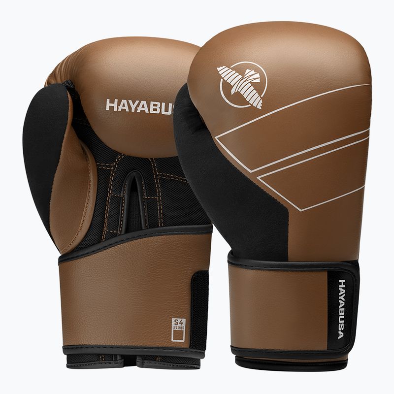 Bokszkesztyűk Hayabusa S4 Leather golden brown