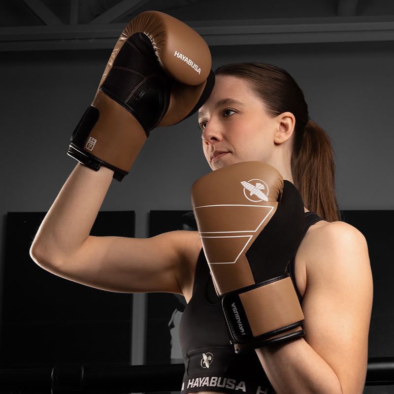 Bokszkesztyűk Hayabusa S4 Leather golden brown 7
