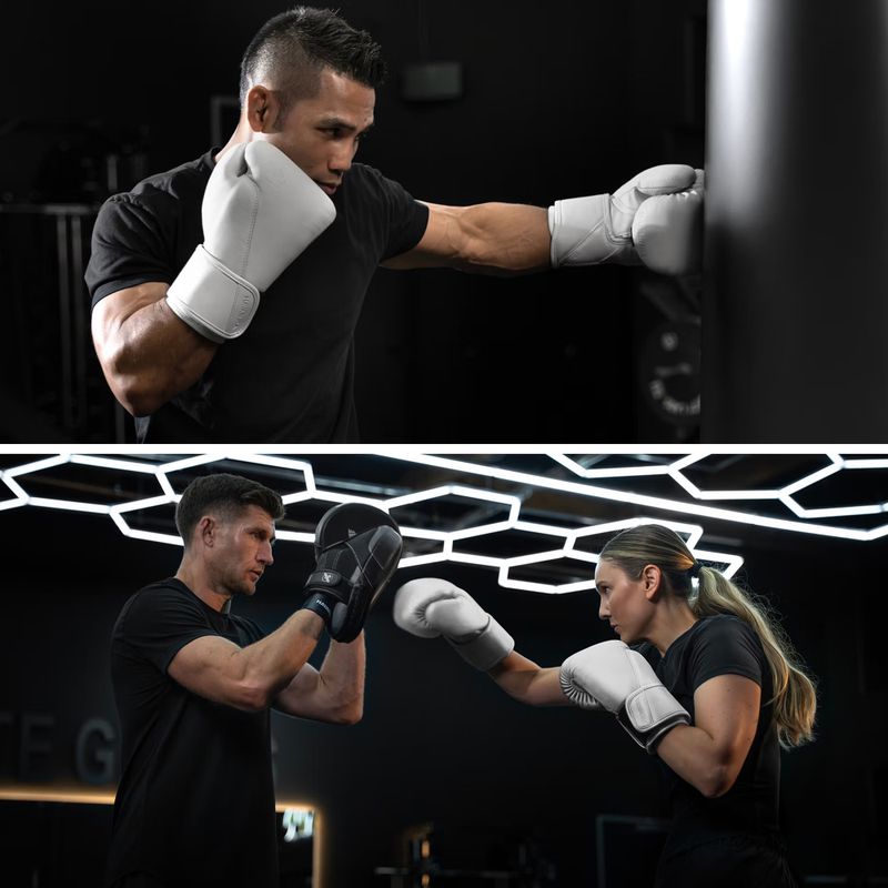Bokszkesztyűk Hayabusa T360 Leather white 6