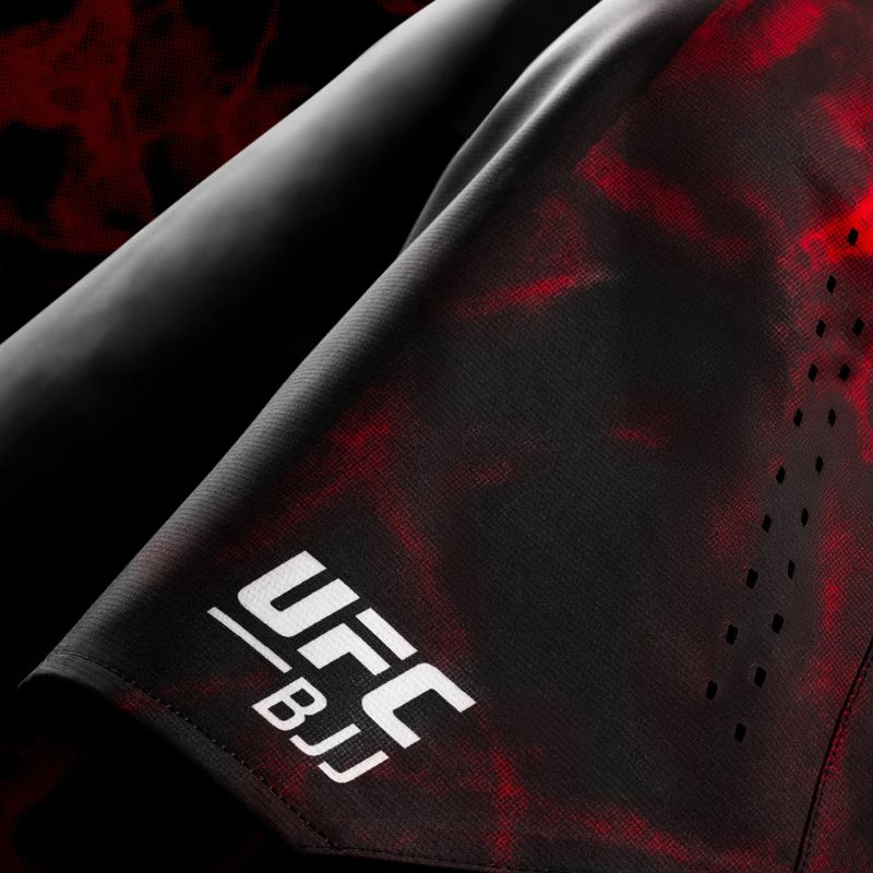 Férfi edző rövidnadrág Hayabusa X UFC BJJ Grappling red 3