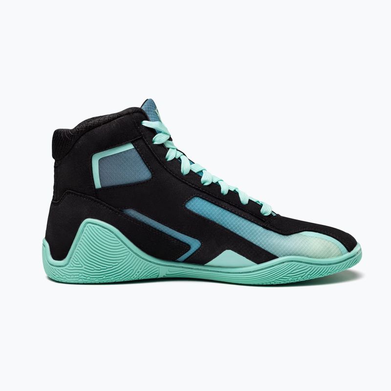 Boxcipő Hayabusa Surge black/cyan 3