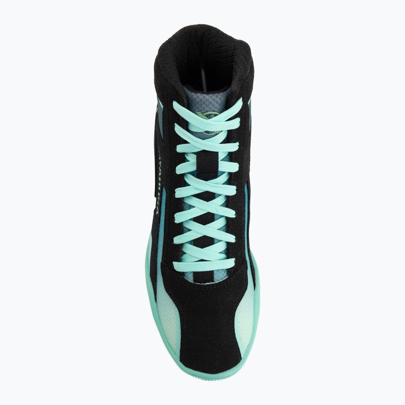Boxcipő Hayabusa Surge black/cyan 5