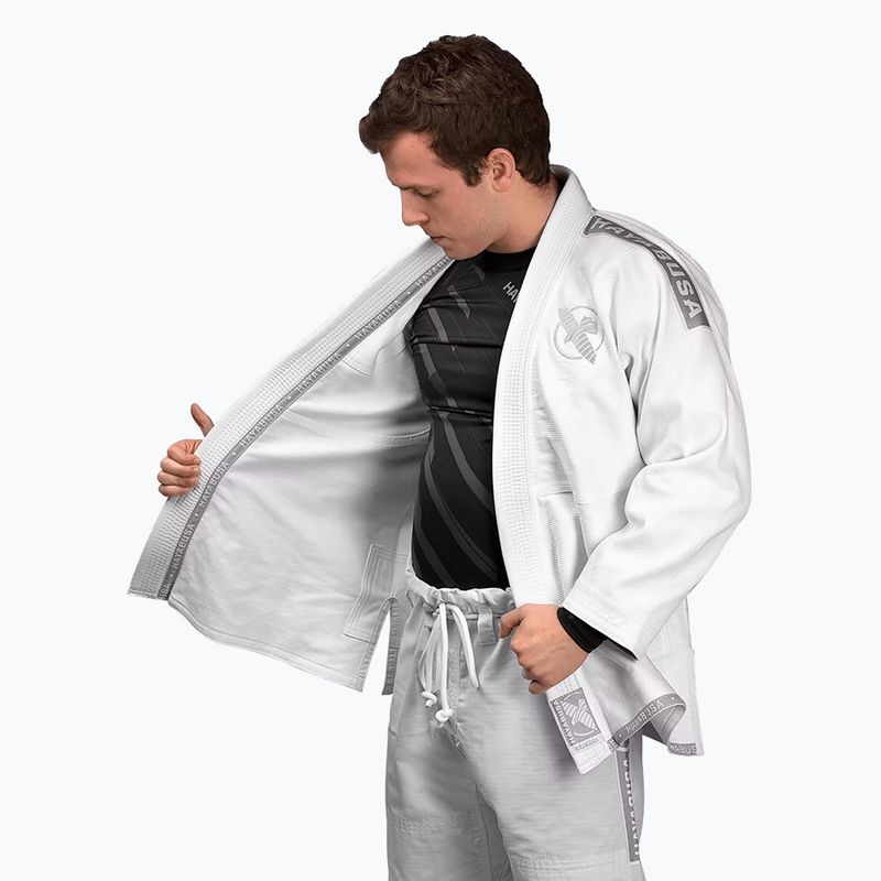 GI a brazil jiu-jitsu Hayabusa Lightweight fehérhez 6