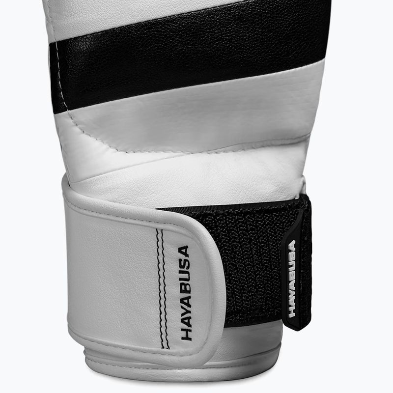 Hayabusa T3 MMA grappling kesztyű fehér/fekete 2