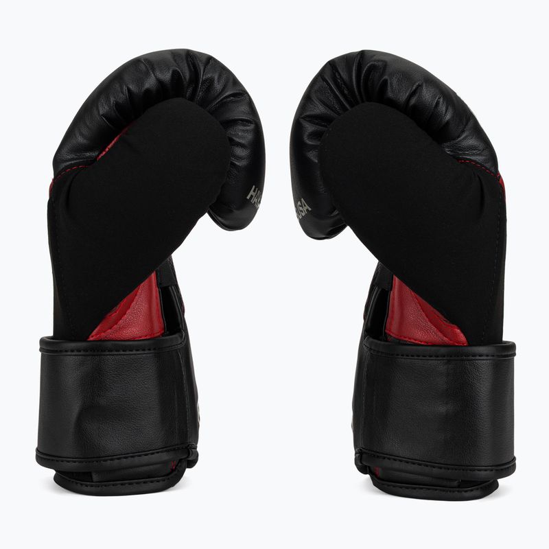 Hayabusa T3 fekete/piros bokszkesztyű 4
