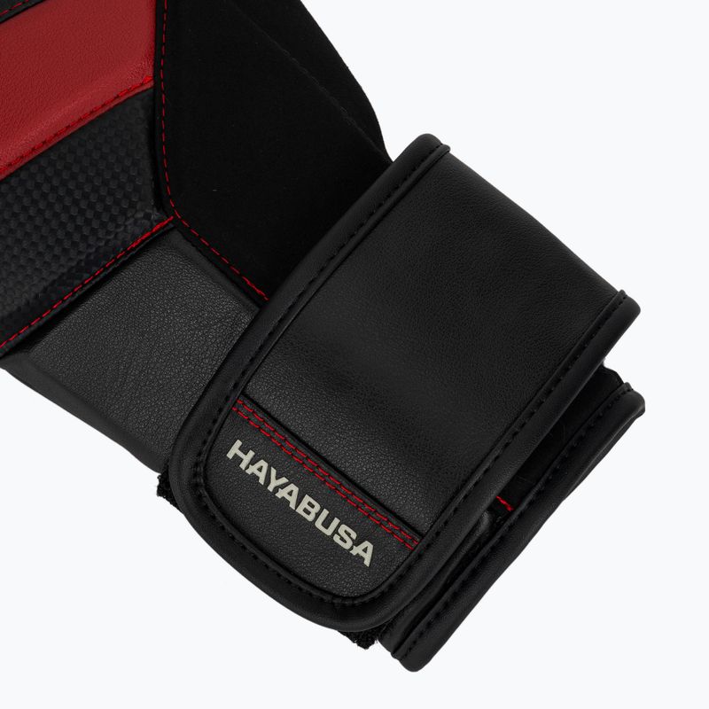 Hayabusa T3 fekete/piros bokszkesztyű 7