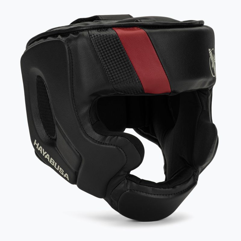Hayabusa T3 fejvédő bokszsisak fekete/piros