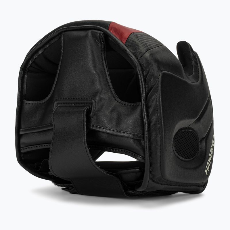 Hayabusa T3 fejvédő bokszsisak fekete/piros 6