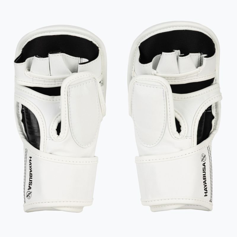 Hayabusa T3 Hybrid fehér/fekete grappling kesztyű 3