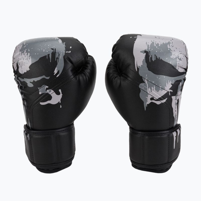Hayabusa The Punisher bokszkesztyűk fekete MBG-TP
