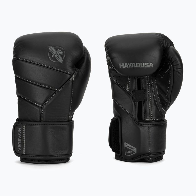 Hayabusa T3 Kanpeki jet fekete bokszkesztyű