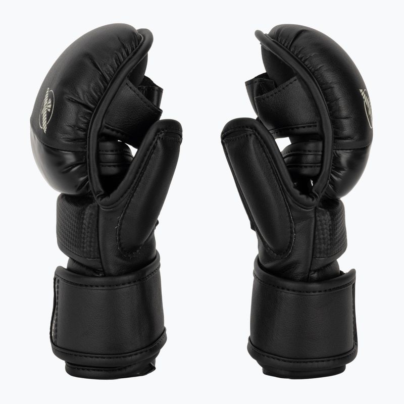 Hayabusa T3 Hybrid fekete grappling kesztyű 4