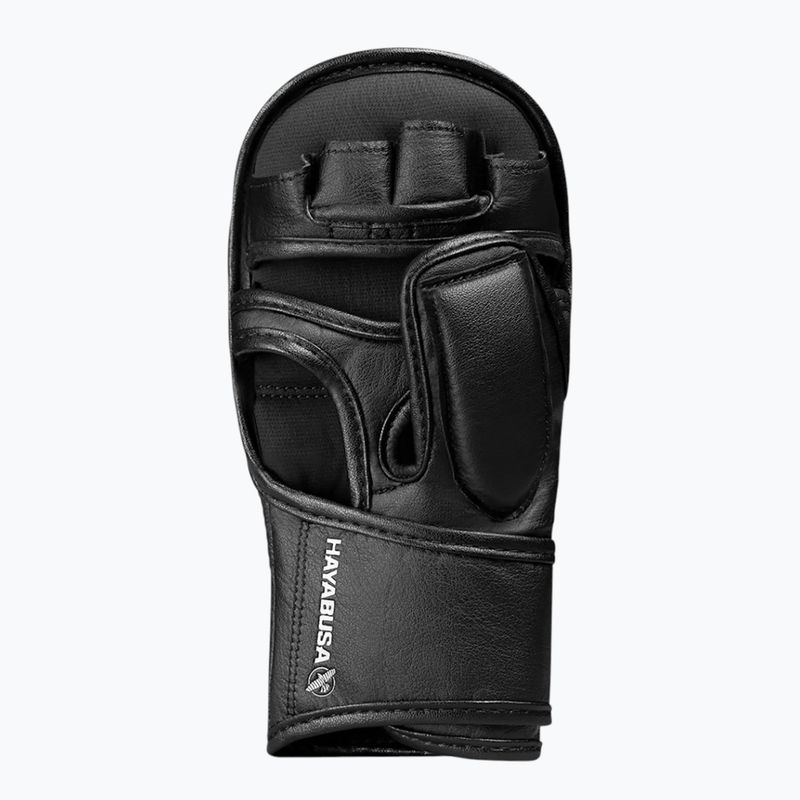 Hayabusa T3 Hybrid fekete grappling kesztyű 2