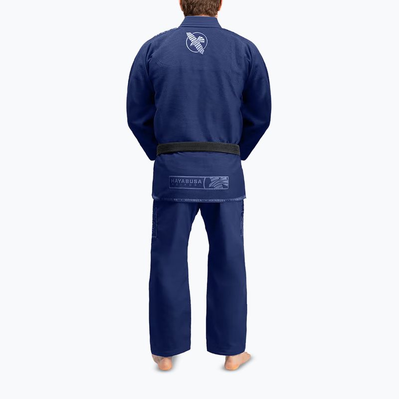 GI brazilira jiu-jitsu Hayabusa Lightweight navy 2