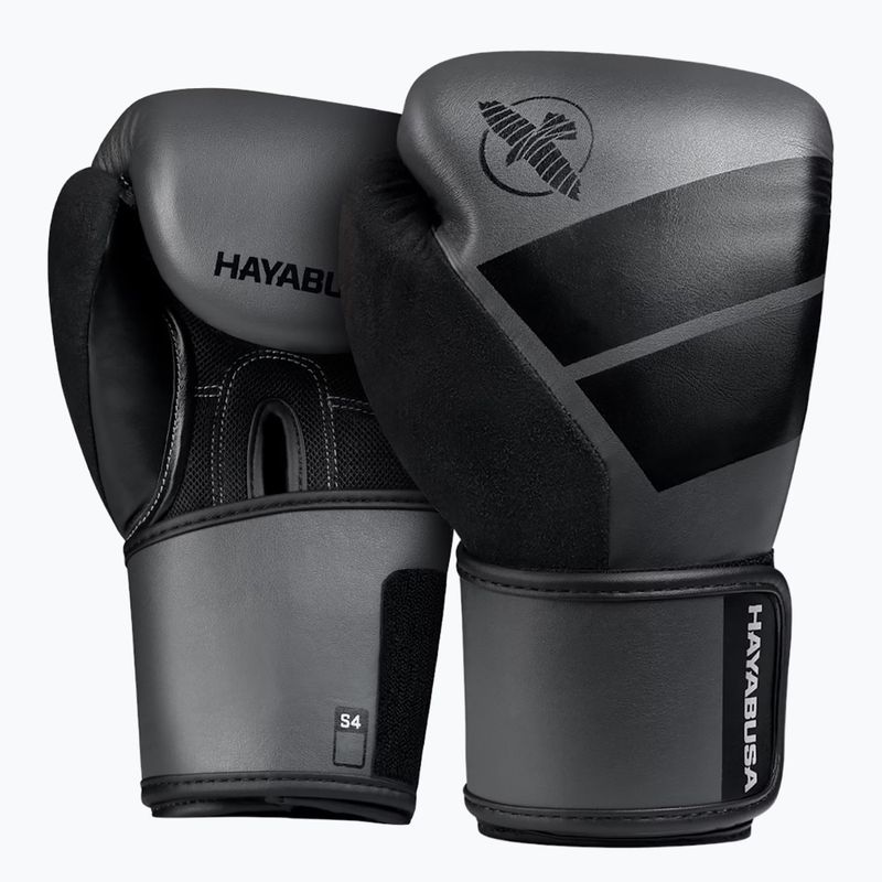 Hayabusa S4 Youth gyermek bokszkesztyű, faszén színben