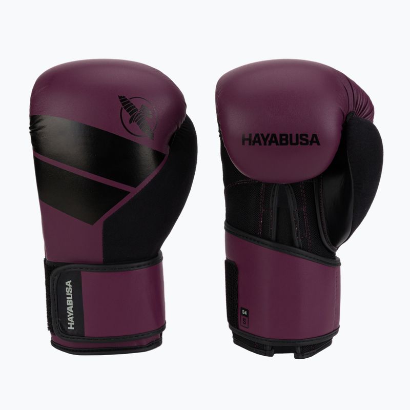 Hayabusa S4 lila bokszkesztyűk S4BG 3