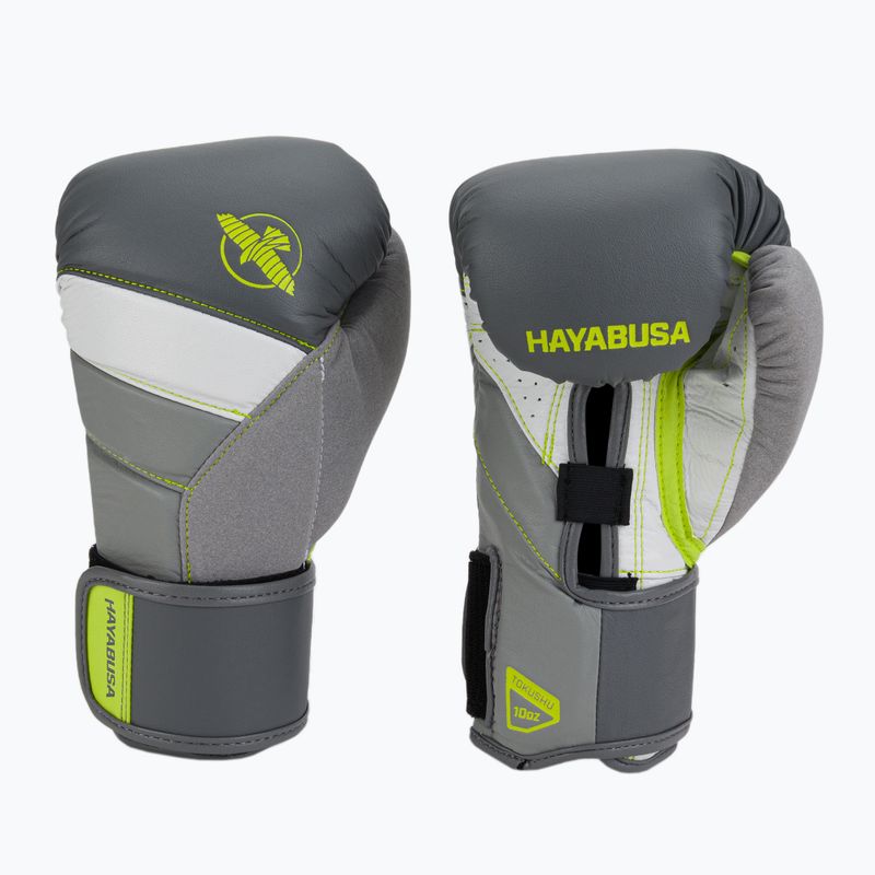 Hayabusa T3 szürke-sárga bokszkesztyűk T314G 3