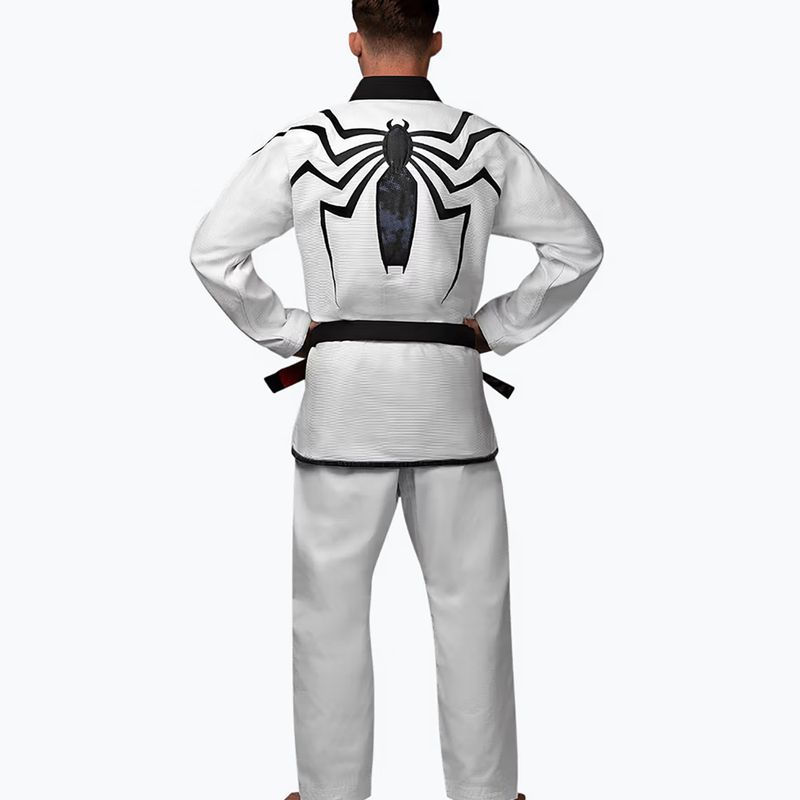 GI brazilira jiu-jitsu Hayabusa Marvel Venom white 2