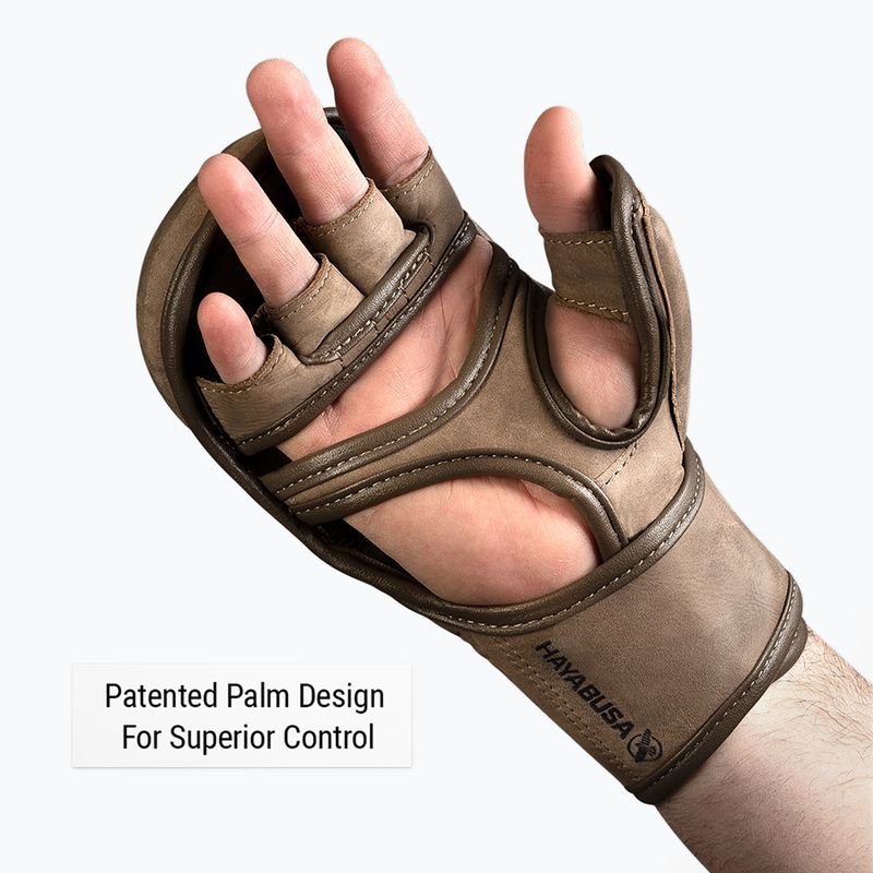 Boxkesztyűk Hayabusa T3 LX Hybrid brown 10