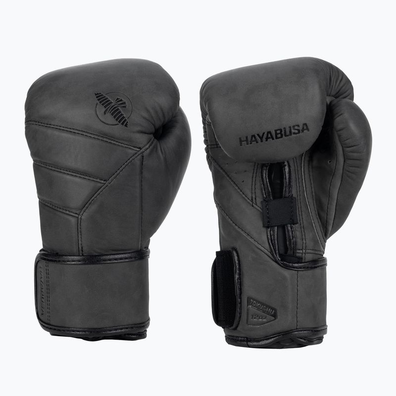 Hayabusa T3 LX obszidián bokszkesztyűk